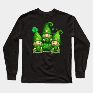 Gnomes St. Patrick's Day Long Sleeve T-Shirt